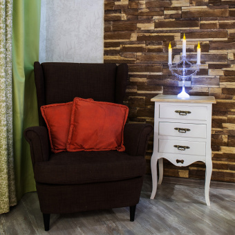 Светильник Neon-Night Home Подсвечник со свечками 4лам. ПВХ/медь (513-034) - купить недорого с доставкой в интернет-магазине