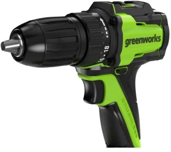 Дрель-шуруповерт Greenworks DD345 аккум. патрон:быстрозажимной (3708307CUA) - купить недорого с доставкой в интернет-магазине