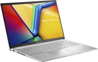 Ноутбук Asus Vivobook 15 X1502VA-BQ1384 Core i5 13420H 16Gb SSD512Gb Intel UHD Graphics 15.6" IPS FHD (1920x1080) без ОС silver WiFi BT Cam (90NB10T2-M01YV0) - купить недорого с доставкой в интернет-магазине