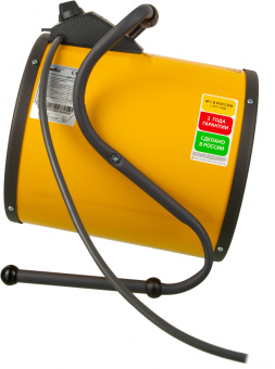 Тепловая пушка электрическая Ballu BHP-P-5 желтый/черный - купить недорого с доставкой в интернет-магазине