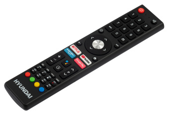 Телевизор QLED Hyundai 55" H-LED55QBU7500 Android TV Frameless черный/серебристый 4K Ultra HD 60Hz DVB-T DVB-T2 DVB-C DVB-S DVB-S2 USB WiFi Smart TV - купить недорого с доставкой в интернет-магазине