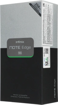 Смартфон Infinix X6887 Note Edge 256Gb 8Gb черный моноблок 3G 4G 2Sim 6.78" 1208x2644 Android 16 50Mpix 802.11 a/b/g/n/ac NFC GPS GSM900/1800 GSM1900 Protect FM - купить недорого с доставкой в интернет-магазине