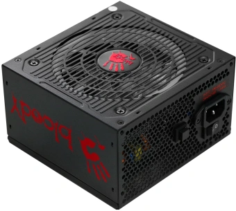 Блок питания Bloody ATX 750W BD-PS750G 80+ gold (20+4pin) APFC 120mm fan color LED 6xSATA Cab Manag RTL - купить недорого с доставкой в интернет-магазине