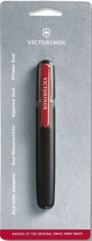 Точилка для ножей Victorinox Dual-Knife для перочных ножей черный/красный (4.3323) - купить недорого с доставкой в интернет-магазине