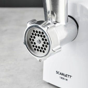 Мясорубка Scarlett SC-MG45M20 1800Вт белый - купить недорого с доставкой в интернет-магазине