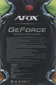 Видеокарта Afox PCI-E 3.0 AF610-1024D3L7-V6 NVIDIA GeForce GT 610 1Gb 64bit GDDR3 810/1333 DVIx1 HDMIx1 CRTx1 HDCP Ret - купить недорого с доставкой в интернет-магазине