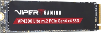 Накопитель SSD Patriot PCIe 4.0 x4 1TB VP4300L1TBM28H Viper VP4300 Lite M.2 2280 - купить недорого с доставкой в интернет-магазине
