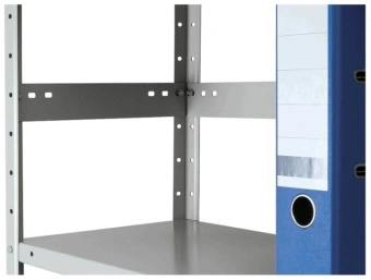 Стеллаж Практик MS Standart 200KD/100x30/4 пол.:4 разборная 2000x1000x300мм серый (S24099243402) - купить недорого с доставкой в интернет-магазине