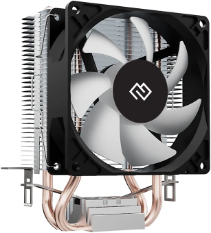 Устройство охлаждения(кулер) Digma D-CPC110-PWM1 90x90x25mm Soc-AM5/AM4/1200/1700/1851 черный 4-pin 23dB Al+Cu 110W 247gr Ret - купить недорого с доставкой в интернет-магазине
