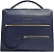 Деловая сумка Piquadro Patricia CA6774W140/BLU с отделением для ноутбука 14" темно-синяя натур.кожа