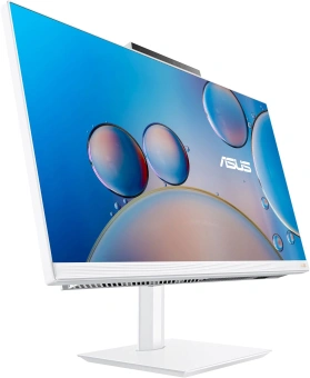 Моноблок Asus A5402WVA-WPC0040 23.8" Full HD i5 1340P (1.9) 16Gb SSD512Gb Iris Xe CR без ОС GbitEth WiFi BT 120W клавиатура мышь Cam белый 1920x1080 - купить недорого с доставкой в интернет-магазине