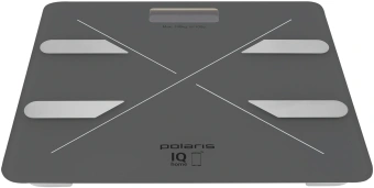 Весы напольные электронные Polaris PWS 1898 IQ Home макс.180кг графитовый - купить недорого с доставкой в интернет-магазине