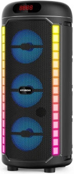 Минисистема Hyundai H-MC1221 черный 15Вт FM USB BT SD/MMC - купить недорого с доставкой в интернет-магазине