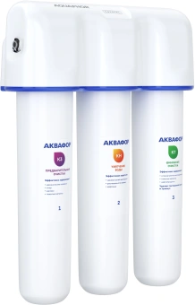 Водоочиститель Аквафор Кристалл Н умягчающий белый - купить недорого с доставкой в интернет-магазине