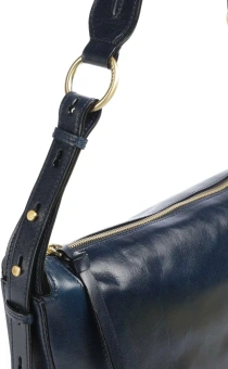 Сумка женская The Bridge Fedora 04320401/YH темно-синяя натур.кожа - купить недорого с доставкой в интернет-магазине