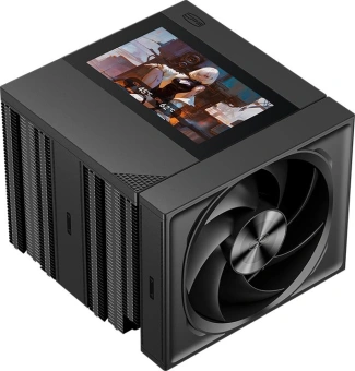 Устройство охлаждения(кулер) PcCooler RZ820 Display BK нет подсветки Soc-AM5/AM4/1200/1700/1851 черный 4-pin 15-27.1dB Al+Cu LCD 300W 1860gr Ret (RZ820-BKNWNY-GL) - купить недорого с доставкой в интернет-магазине