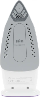 Утюг Braun SI1080VI 2000Вт фиолетовый/белый - купить недорого с доставкой в интернет-магазине
