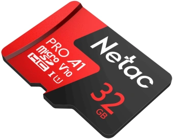 Флеш карта microSDHC 32GB Netac NT02P500PRO-032G-S P500 Extreme Pro w/o adapter - купить недорого с доставкой в интернет-магазине