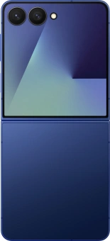 Смартфон Samsung SM-F766B Galaxy Flip7 512Gb 12Gb синий раскладной 3G 4G 1Sim 6.9" 1080x2520 Android 16 50Mpix 802.11 a/b/g/n/ac/ax/be NFC GPS GSM900/1800 GSM1900 Protect - купить недорого с доставкой в интернет-магазине