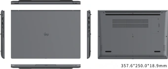 Ноутбук IRU Tactio 16ARB Ryzen 5 5500U 16Gb SSD512Gb Intel UHD Graphics 16" IPS FHD (1920x1080) Windows 11 Pro grey WiFi BT Cam 4825mAh (2110097) - купить недорого с доставкой в интернет-магазине