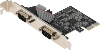 Контроллер PCI-E AX99100 2xCOM Bulk - купить недорого с доставкой в интернет-магазине