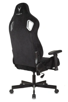 Кресло игровое Knight Outrider LTD черный Light-20 с подголов. крестов. металл - купить недорого с доставкой в интернет-магазине