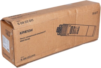Насос скважинный Кратон WWP-50/60 750Вт 2800л/час вихревой (5 04 03 011) - купить недорого с доставкой в интернет-магазине