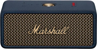 Колонка порт. Marshall Emberton III синий 20W 2.0 BT/USB - купить недорого с доставкой в интернет-магазине