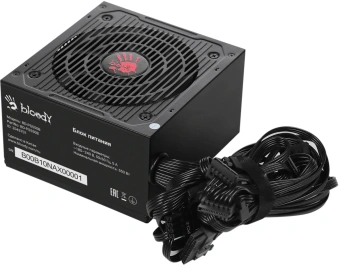 Блок питания Bloody ATX 550W BD-PS550B 80+ bronze (20+4pin) APFC 120mm fan 6xSATA RTL - купить недорого с доставкой в интернет-магазине