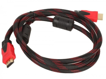 Кабель соединительный аудио-видео HDMI (m)/HDMI (m) 3м. феррит.кольца Позолоченные контакты черный (NO NAME) - купить недорого с доставкой в интернет-магазине