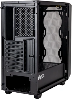Корпус Hiper BH34-1 черный без БП ATX 5x120mm 2x140mm 2x200mm 1xUSB3.0 audio bott PSU - купить недорого с доставкой в интернет-магазине