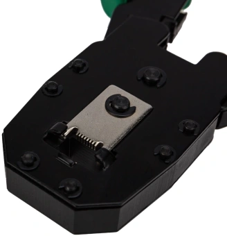 Инструмент обжимной Rexant HT-200 12-3441 для RJ-45/RJ-12/RJ-11 (упак:1шт) зеленый - купить недорого с доставкой в интернет-магазине