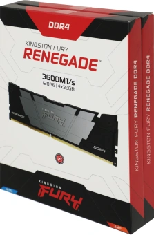 Память DDR4 4x32GB 3600MHz Kingston KF436C18RB2K4/128 Fury Renegade Black RTL Gaming PC4-28800 CL18 DIMM 288-pin 1.35В dual rank с радиатором Ret - цена, купить или заказать с доставкой в интернет-магазине Память DDR4 4x32GB 3600MHz Kingston KF436C18RB2K4/128 Fury Renegade Black RTL Gaming PC4-28800 CL18 DIMM 288-pin 1.35В dual rank с радиатором Ret - купить недорого с доставкой в интернет-магазине