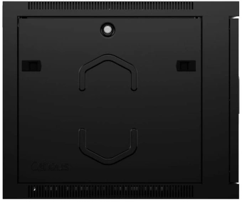 Шкаф коммутационный Cabeus (SH-05F-12U60/45-R-BK) настенный 12U 600x450мм пер.дв.стекл 50кг черный 390мм IP20 сталь - купить недорого с доставкой в интернет-магазине