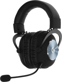 Наушники с микрофоном Logitech G Pro X черный 2м мониторные оголовье (981-000819) - купить недорого с доставкой в интернет-магазине