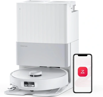 Пылесос-робот Roborock Qrevo Edge белый - купить недорого с доставкой в интернет-магазине