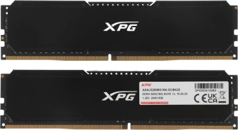 Память DDR4 2x8GB 3200MHz A-Data AX4U32008G16A-DCBK20 RTL Gaming PC4-25600 CL16 DIMM 288-pin 1.35В kit с радиатором Ret - купить недорого с доставкой в интернет-магазине