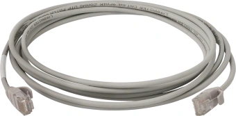 Патч-корд Lanmaster LAN-PC45/28-U6A-1.5-GY UTP RJ-45 вил. кат.6A 1.5м серый LSZH - купить недорого с доставкой в интернет-магазине