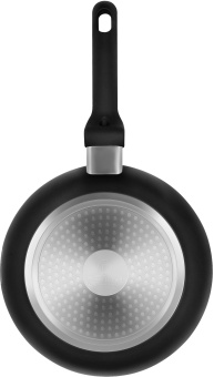 Сковорода Rondell Massimo RDA-1402 круглая 24см покрытие: Xylan Plus ручка несъемная (без крышки) черный - купить недорого с доставкой в интернет-магазине