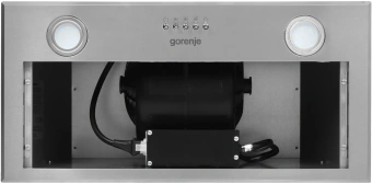 Вытяжка встраиваемая Gorenje BHI626E6X нержавеющая сталь управление: кнопочное (1 мотор) - купить недорого с доставкой в интернет-магазине