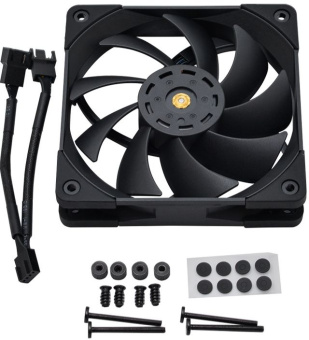 Вентилятор для корпуса Thermalright TL-C12 Pro 120х120x25 черный 4-pin 29.6дБ (TL-C12-PRO) Ret - купить недорого с доставкой в интернет-магазине