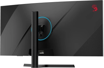 Монитор Bloody 34" MN340W черный VA LED 1ms 21:9 HDMI M/M матовая HAS Piv 300cd 178гр/178гр 3440x1440 180Hz G-Sync FreeSync DP UW USB 5.7кг - купить недорого с доставкой в интернет-магазине