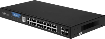 Коммутатор Netis ST228GPR-2G2S (L2) 26x1Гбит/с 2SFP 24PoE 375W настраиваемый - купить недорого с доставкой в интернет-магазине