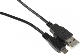 Кабель Ningbo USB (m)-micro USB (m) 1.5м черный - купить недорого с доставкой в интернет-магазине