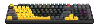 Клавиатура A4Tech S98 механическая желтый USB for gamer LED (SPORTS LIME) кабель 1.8м - купить недорого с доставкой в интернет-магазине
