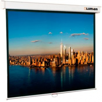 Экран Lumien 207x207см Master Picture LMP-100105 1:1 настенно-потолочный рулонный белый - купить недорого с доставкой в интернет-магазине