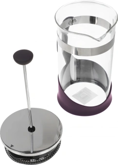 Френч-пресс Rondell Akzent RDS-938 1л фиолетовый - купить недорого с доставкой в интернет-магазине