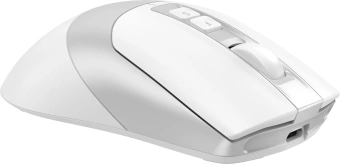 Мышь A4Tech Fstyler FB50CS Plus белый оптическая 3200dpi silent беспров. BT/Radio USB 7but - купить недорого с доставкой в интернет-магазине