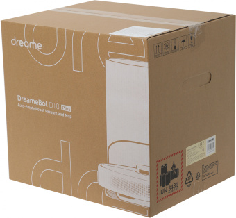 Пылесос-робот Dreame D10 Plus 46Вт белый - купить недорого с доставкой в интернет-магазине