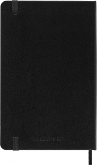 Блокнот Moleskine CLASSIC QP052 Medium 115x180мм 208стр. нелинованный твердая обложка черный - купить недорого с доставкой в интернет-магазине